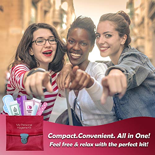 Portable Period Kit: Essential Period Pouch for Teen Girls - Image 4