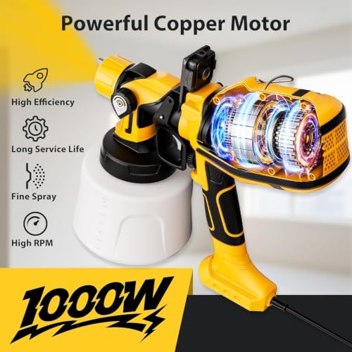 Paint Sprayer for House Painting, Paint Sprayer with 1000W - Image 3