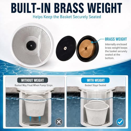 8" Skimmer Basket with 20 Filter Socks for Hayward SP1070 - Image 6