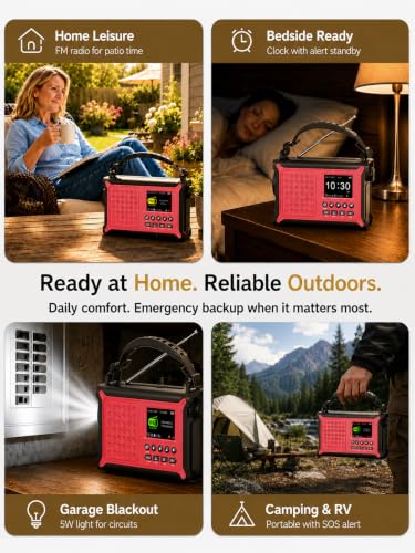 NOAA Emergency Weather Radio with S.A.M.E. County Alerts & - Image 8