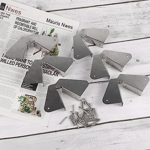 6pcs Gutter Extension Hinge, Stainless Steel Downspout - Image 4