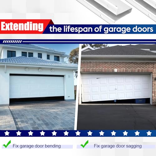 16ft Garage Door Bracket Strut,Heavy-Duty Steel Garage | Home Repair - Image 4