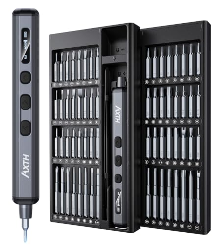 AXTH 76-in-1 Precision Electric Screwdriver Set, Mini | Home Repair - Image 2