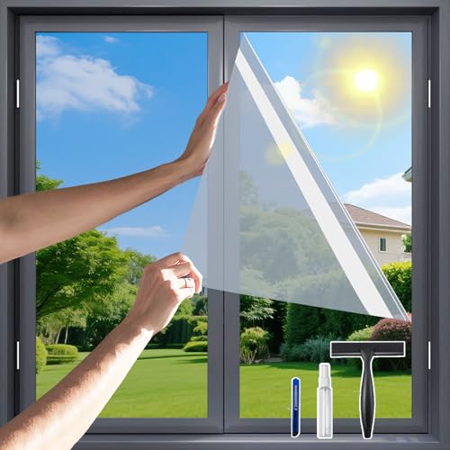 One Way Privacy Window Film，Flueen Shatterproof PET Window - Image 2