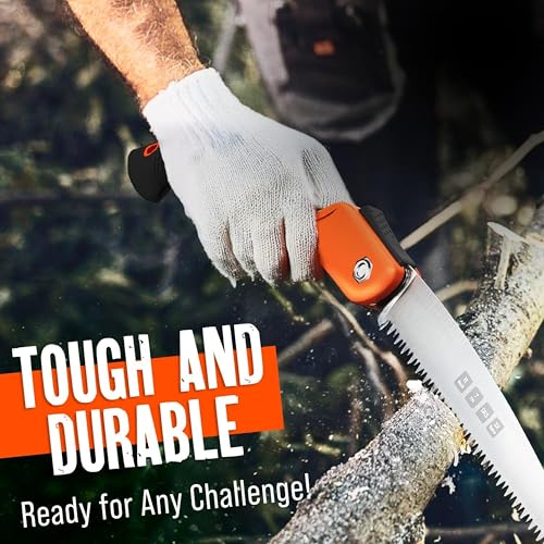 Folding Camping saw 11 Inch - Heavy Duty Pruning Saw - Image 4