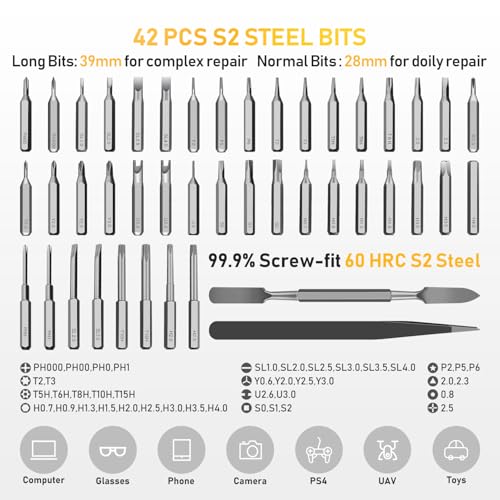 ZOE Mini Electric Screwdriver,50-in-1 Precision Power | Hand Tools - Image 7