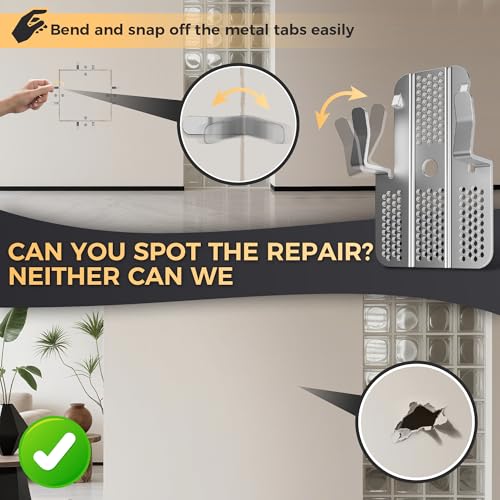 52 Pack Drywall Repair Clips,Easy Install Drywall Clip - Image 7