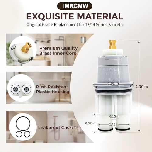RP46074 Shower Cartridge Replacement Compatible with Delta - Image 2