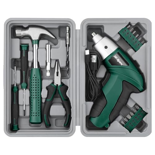 Hi-Spec 3.6V USB Electric Screwdriver for Home Repairs | Hand Tools - Image 2