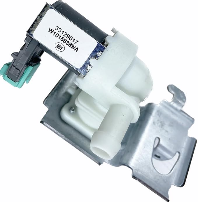 WPW10158389 AP6015932 W10158389 Dishwasher Water Inlet Valve Replacement Parts for Whirlpo-l Kenmore by Sunniswi Replaces 8558986 8558987 8558988 W10158387, W10158389