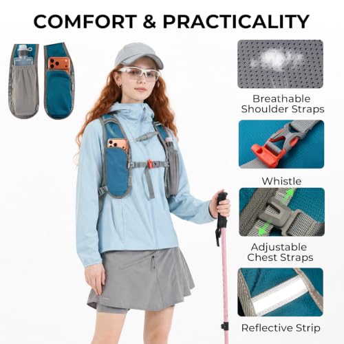 14L Small Hiking Backpack, Packable Travel Daypack for Men Women - Image 5
