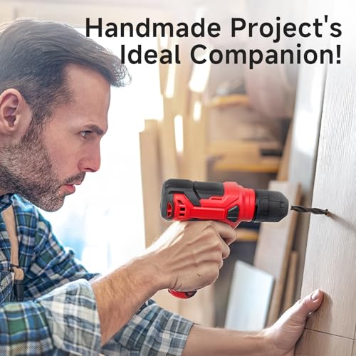 8V Cordless Drill Set, 132-Piece Home Tool Set for DIY & | Hand Tools - Image 4