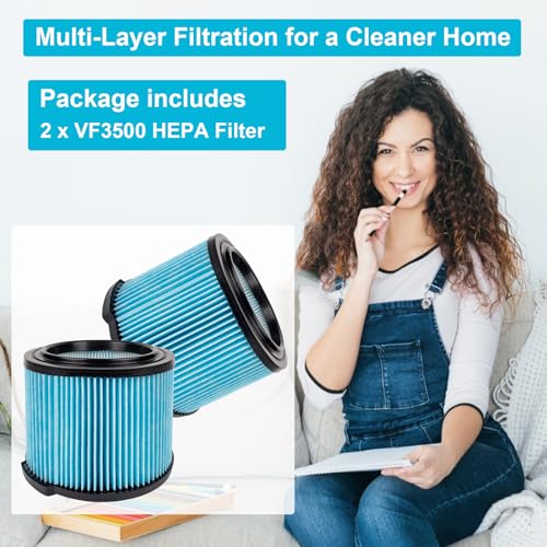 VF3500 HEPA Filter Replacement for Ridgid Shop Vacuum - Image 8
