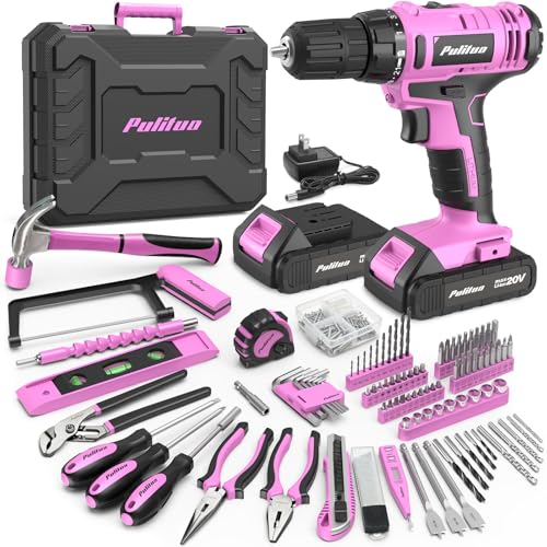 PULITUO Power Drill Tool Kit with 20V Cordless | Hand Tools - Image 2