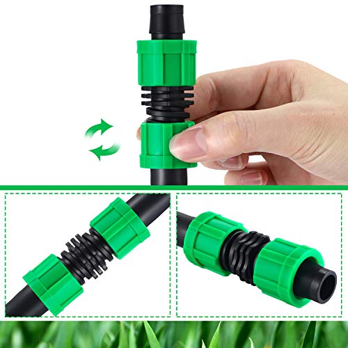 Hotop 12 Pieces 5/8 Drip Irrigation Coupling - Image 6