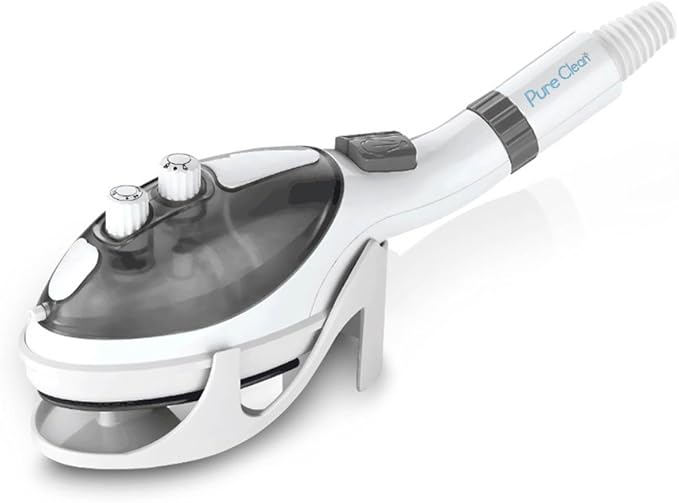 Pyle Pure Clean InstaPress Garment Steamer with Steam Burst | Compact Handheld Supreme Steam Iron, Jet Spray, Adjustable Temperature, Accessories Kit - PSTMIR14