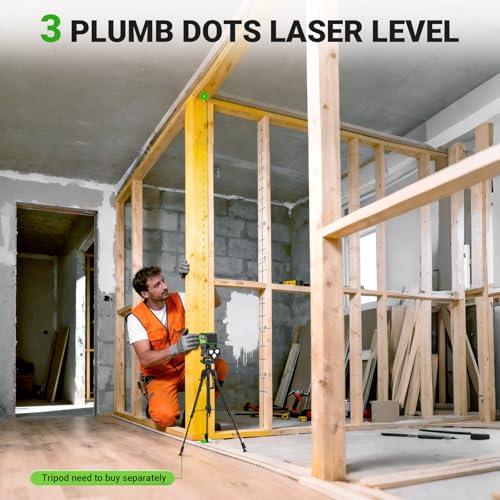 HUEPAR 3 Point Self Leveling Laser Alignment Tool with Plus Mode - Image 5
