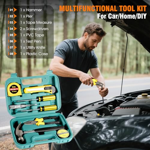 Emergency Car Kit,Roadside Emergency Tool Kit for Vehicle - Image 6