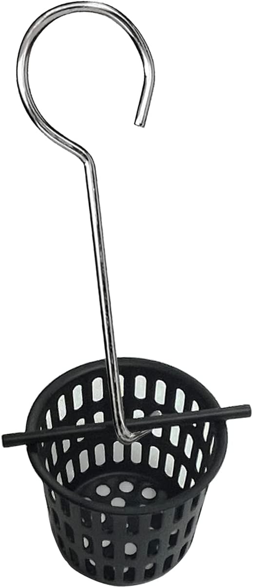 Neodrain Black Hair Catcher Shower Drain Hair and Debris Strainer only for Neodrain Shower Drain,Hair Trap, with Lifting Hook, Black