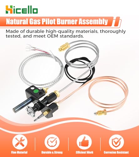 Pilot Assembly Thermocouple Replacement for Lennox Natural Gas - Image 4