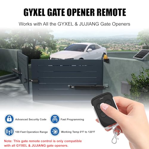 Gate Opener Remote Control Transmitter for GYXEL & JUJIANG - Image 3