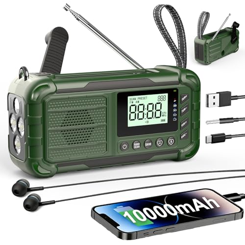 Emergency NOAA Weather Radio, 10000mAh - Image 2