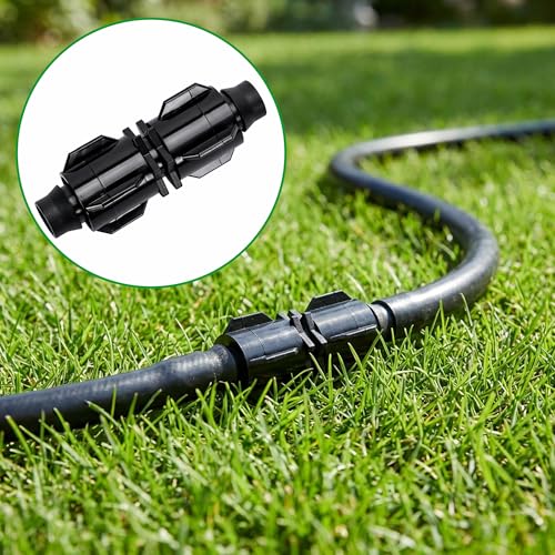 12 Pcs ABS Drip Irrigation Coupling, Quick Connect Tubing - Image 7