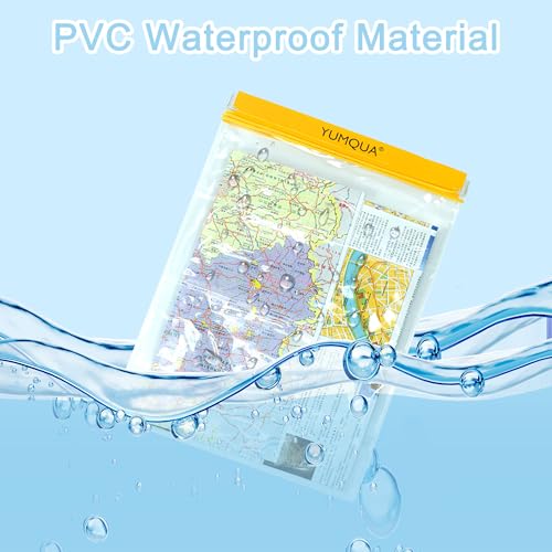 Waterproof Pouch Clear Dry Bag Document Map Holder Large Size - Image 3