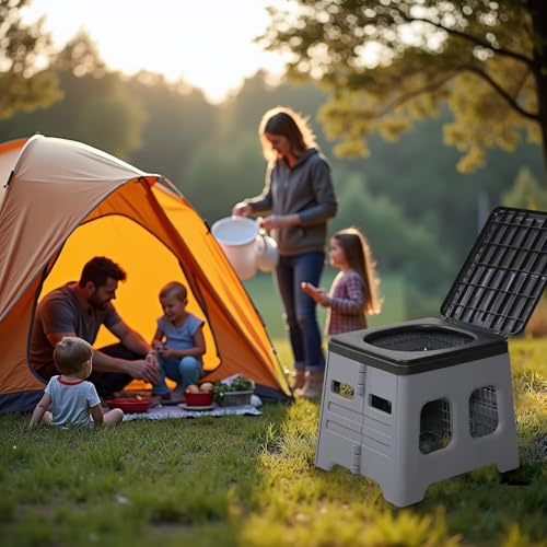 Camping Toilet for Adults - Portable Folding Toilet - Image 3