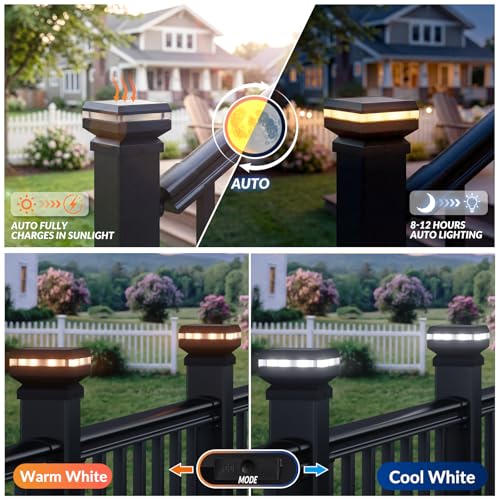 Egadis 2 Pack 36 in x 6 ft Modular Aluminum Deck Railing Kit - Image 6