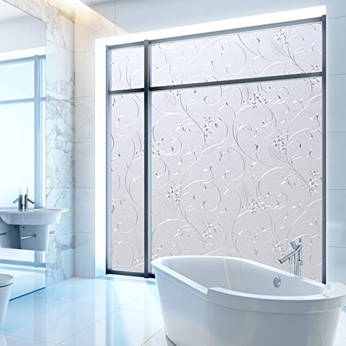 Window Privacy Film Decorative Static Cling Non-Adhesive | Home Repair - Image 5