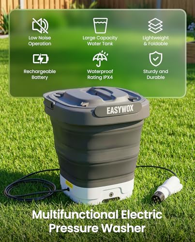 Portable Electric Pressure Washer with Max 290 PSI & 3.2 Gal Tank - Image 5