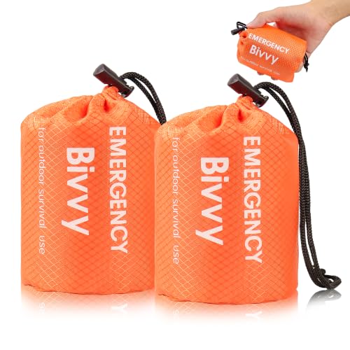 Deecam Emergency Sleeping Bags, Survival Mylar Thermal Bivy Sack - Image 2