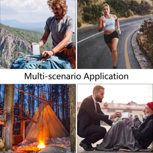 50 Pcs Emergency Blanket Bulk Space Survival Blanket - Image 8