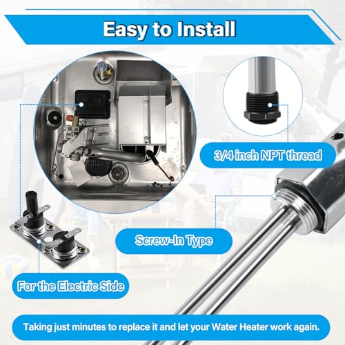 RV Water Heater Elements Kit Compatible with Suburban | Hand Tools - Image 6