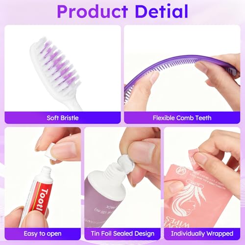 Travel Size Toiletries Hygiene Kits for Homeless in Bulk - Image 5