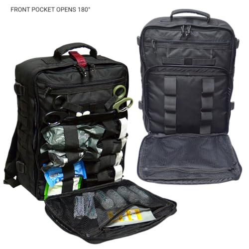 20L EMT Medical Backpack, First Aid Empty Bag | Travel Essentials - Image 7