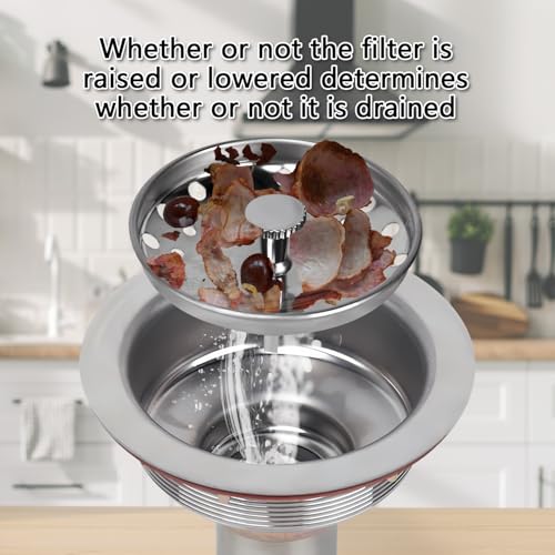 Kitchen Sink Drain Kit for Standard 3-1/2 inch Drain - Fit - Image 5