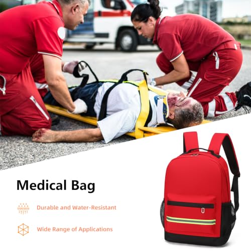 Medical Backpack Empty Emergency Bag,First Aid Backpack - Image 4