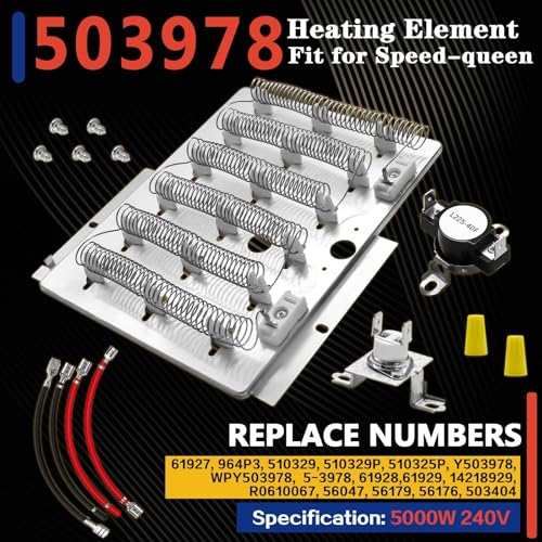 ADE4BRGS171TW01 ADE4BRGS177TW01 Dryer Heating Element Fit - Image 4