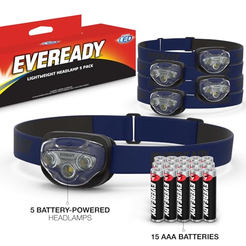 EVEREADY LED Headlamps Pro200, Head Lamp with AAA Batteries - Image 8