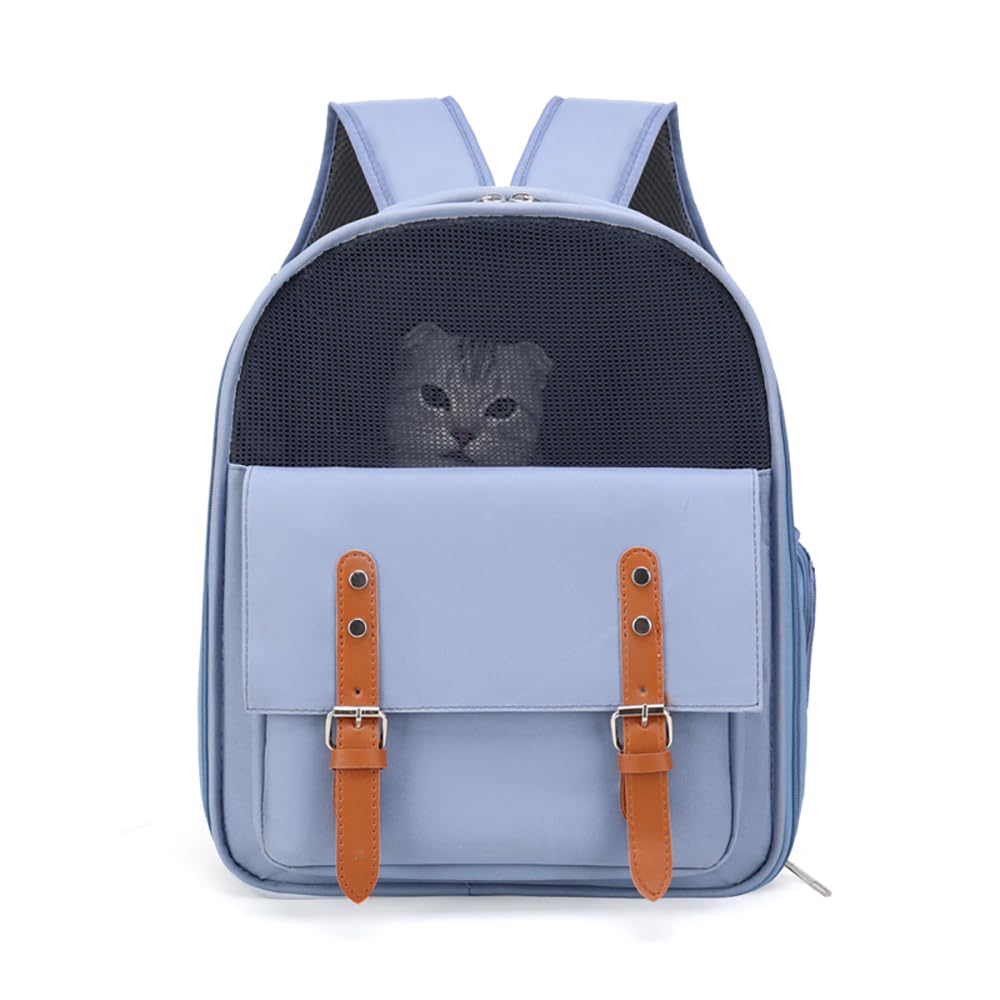Cat Backpack Carrier Breathable Pet Travel Backpack Double - Image 1
