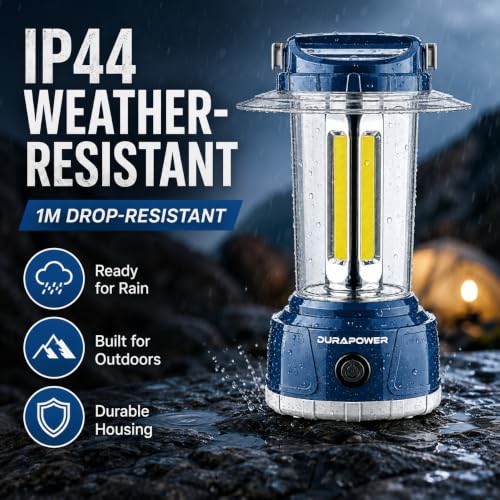Durapower LED Camping Lantern Rechargeable, Bright 2000 Lumen - Image 6