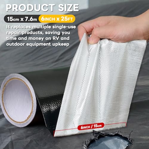 6 Inch RV Underbelly Tape, Heavy Duty Waterproof Heat-Resistant - Image 4