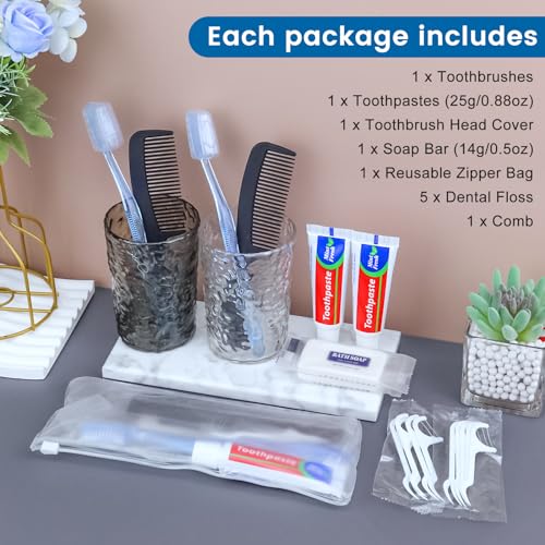 100 Set Personal Hygiene Kit Basic Toiletry Kits Homeless - Image 5