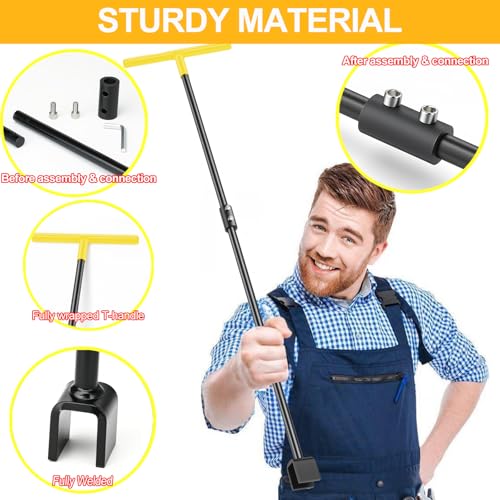 32" Main Water Meter Shut-Off Tool with 4-Way Utility Key - Image 6