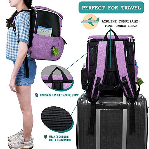 PetAmi Dog Travel Backpack 27L Airline Approved Pet - Image 6