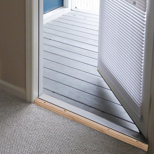 Frost King TAOC36SP Adjustable Aluminum and Oak Sill Threshold - Image 7