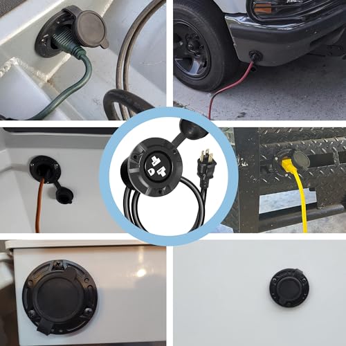 15A/20A Weatherproof Outdoor Power Outlet, Receptacle Outlet - Image 8