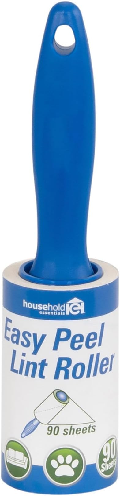 Household Essentials 79120-1 Cedar Fresh 2 Pack Lint Rollers | Remove Pet Hair and Dust | Includes Two Rollers with 4 Refills